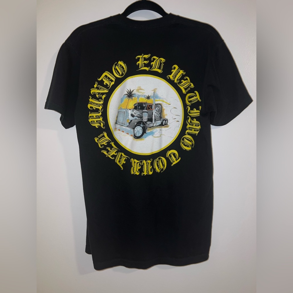 Unisex Bad Bunny El Ultimo Tour Del Mundo Tshirt Black